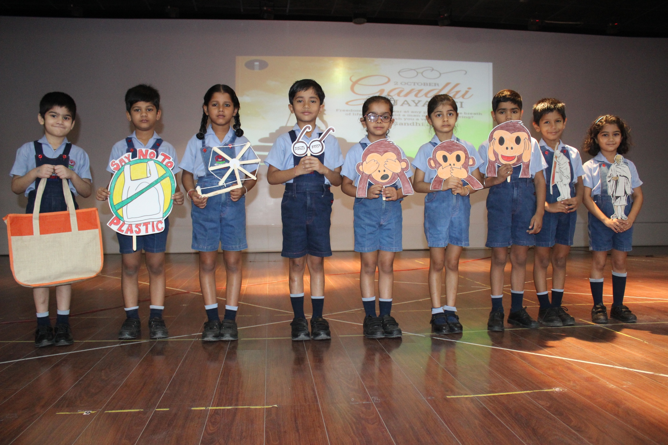 Gandhi Jayanti Celebrations at RIMT World School