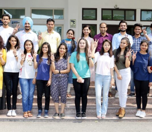 Final Semester Students of CGC Jhanjeri Shine CGC Jhanjeri Shine