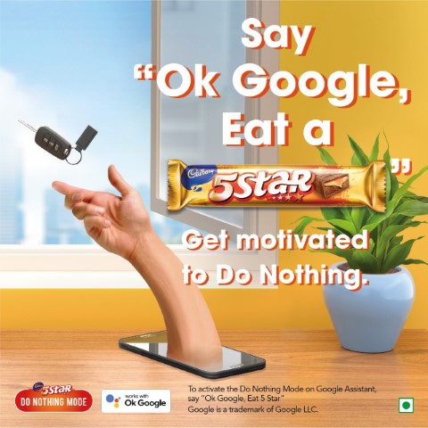 Indulgence meets technology with Cadbury 5Star’s latest campaign ‘5Star Do Nothing Assistant’ in association with Google