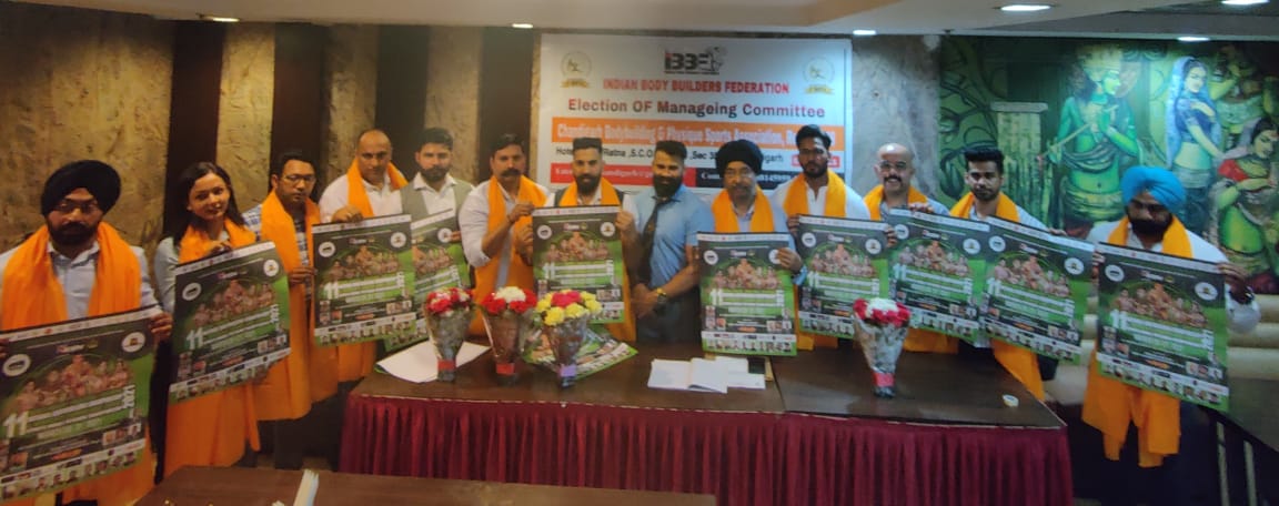 Elections of managing committee of Chandigarh Body Building&Physical Sports association