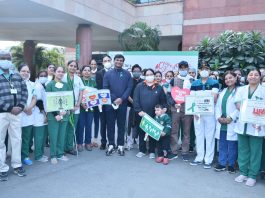 Fortis Mohali organises walkathon to spread awareness on saving lives