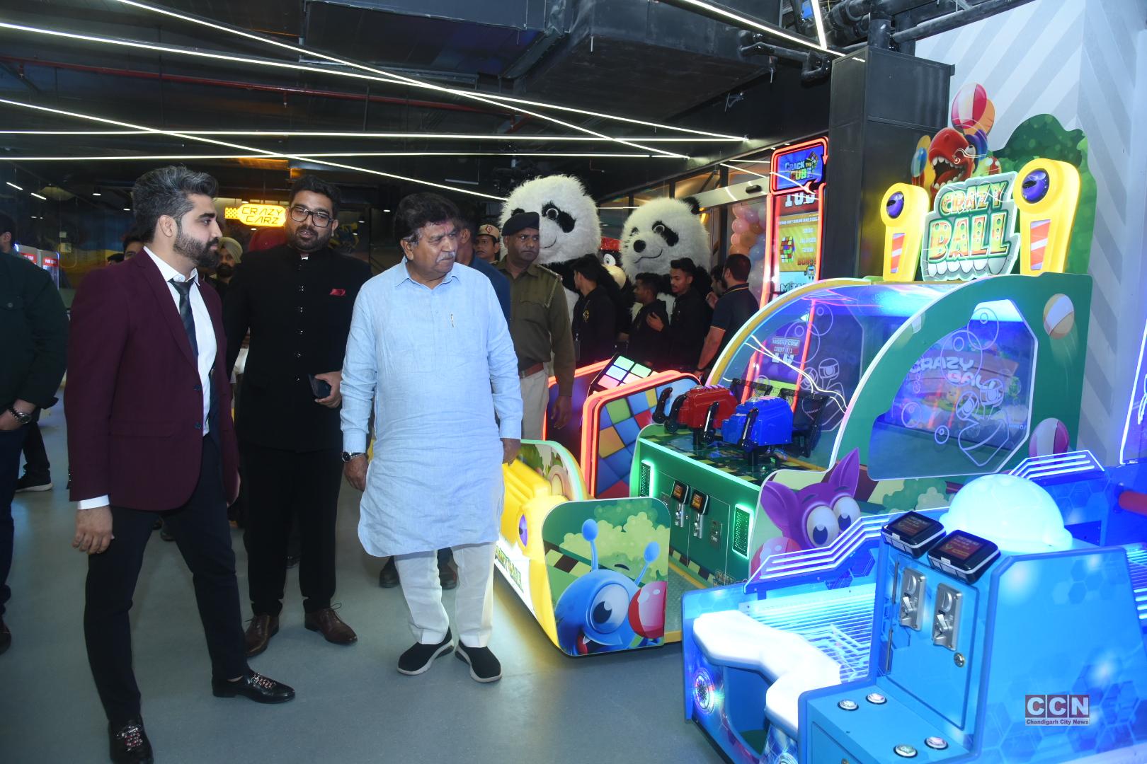 Ketua Majelis Haryana Gian Chand Gupta memperkenalkan zona permainan unik -Funville