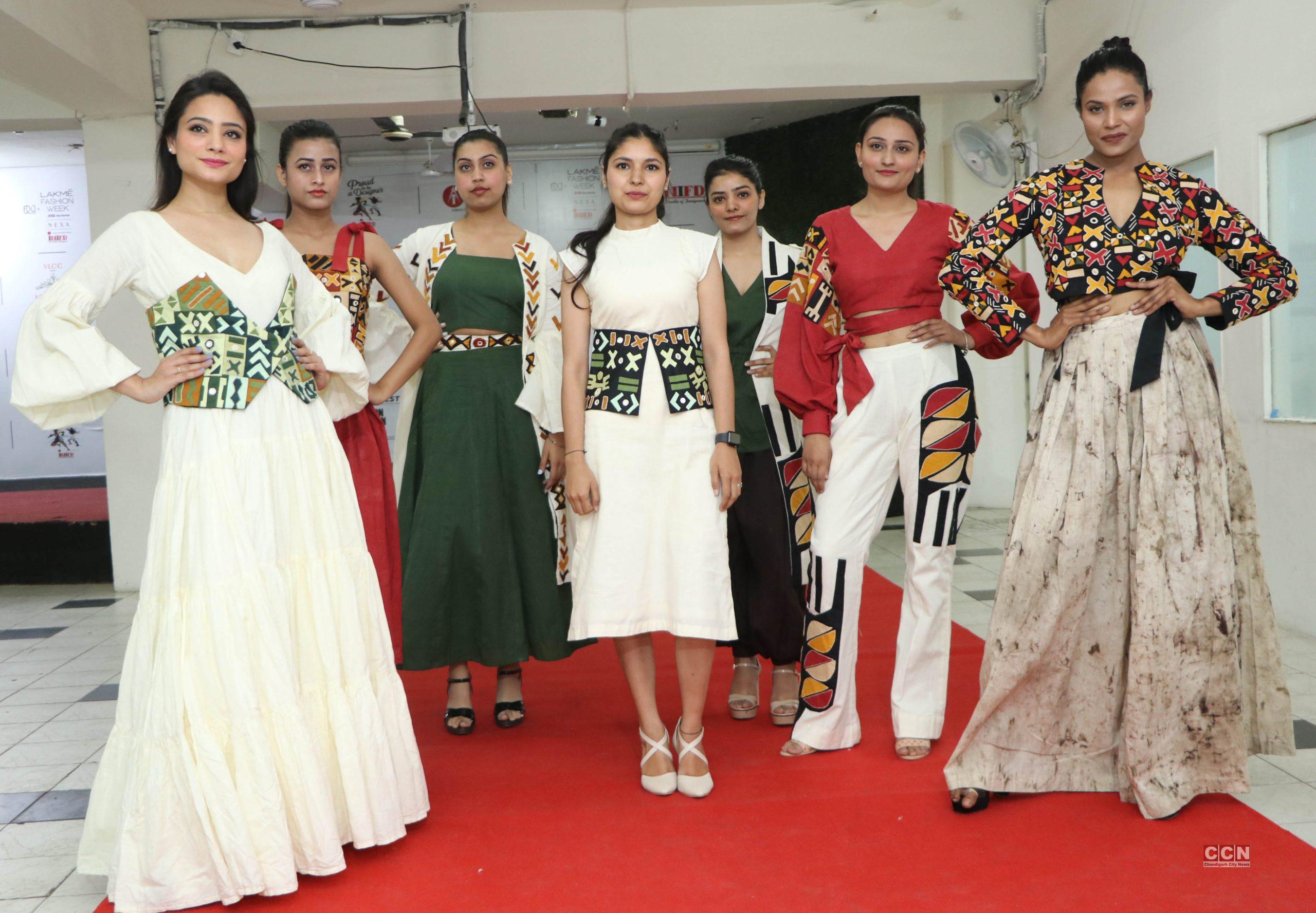 INIFD Chandigarh Student Designers Showcase Collection At 3 Major Global Fashion Weeks
