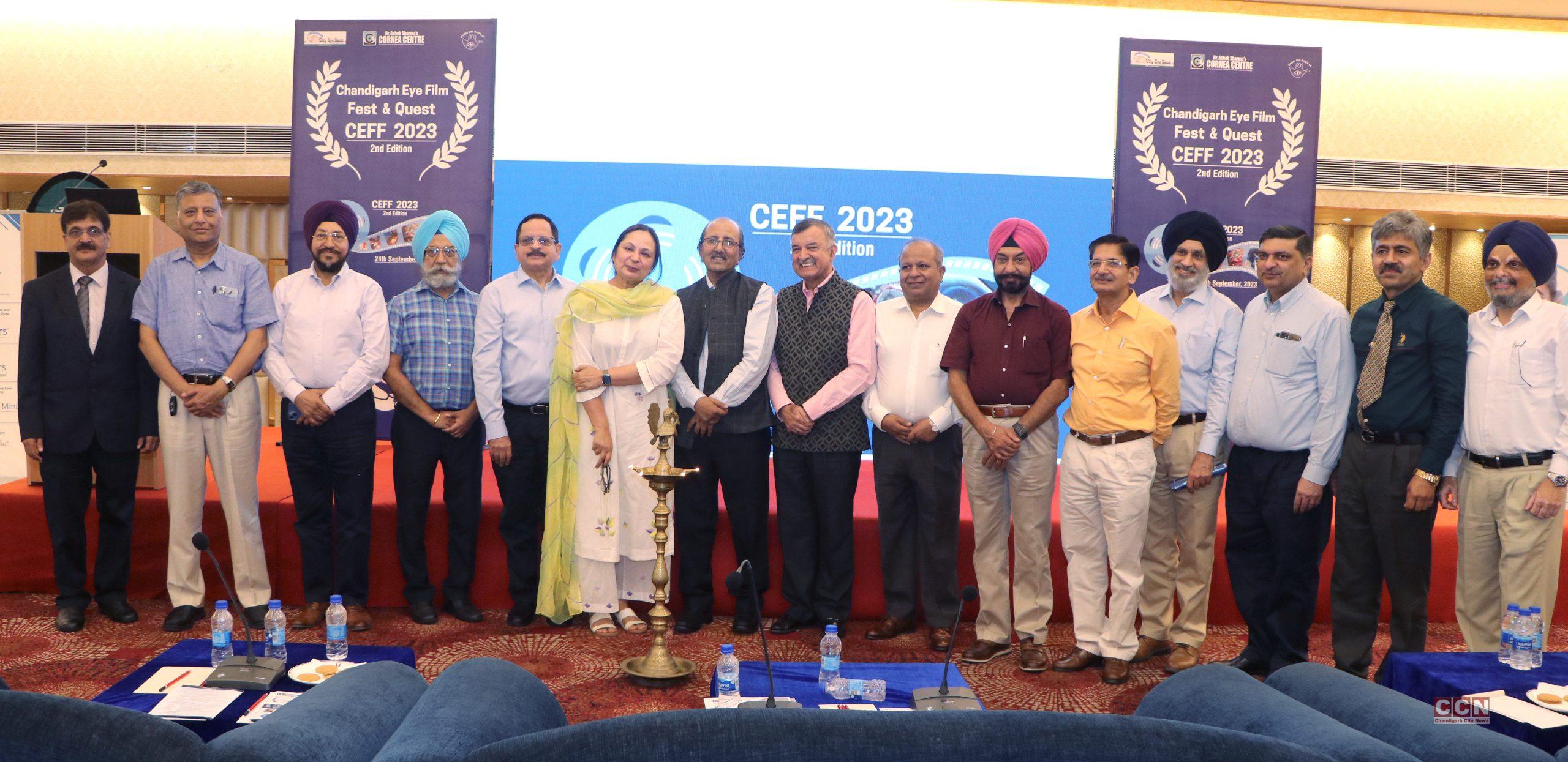 Chandigarh Eye Film Fest & Quest was organized by Dr Ashok Sharma’s Cornea Centre  