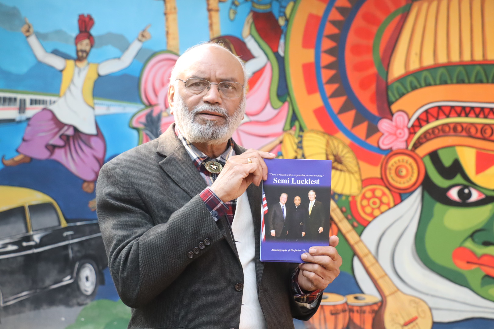 Harjinder Pal Singh's Autobiography 'Semi-Luckiest' Hits the Shelves