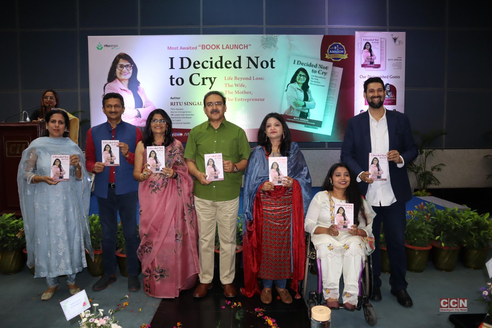 Life Coach Ritu Singal unveils her second literary work, ‘I Decided Not to Cry’