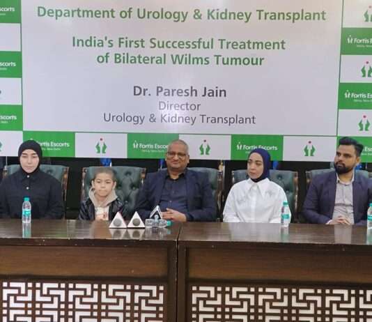 Fortis Escorts, Okhla successfully performs India’s 1st Successful Kidney Auto-Transplant for Paediatric Cancer in a Young Uzbek Boy Fortis Escorts, Okhla successfully performs India's 1st Successful Kidney Auto-Transplant for Paediatric Cancer in a Young Uzbek Boy