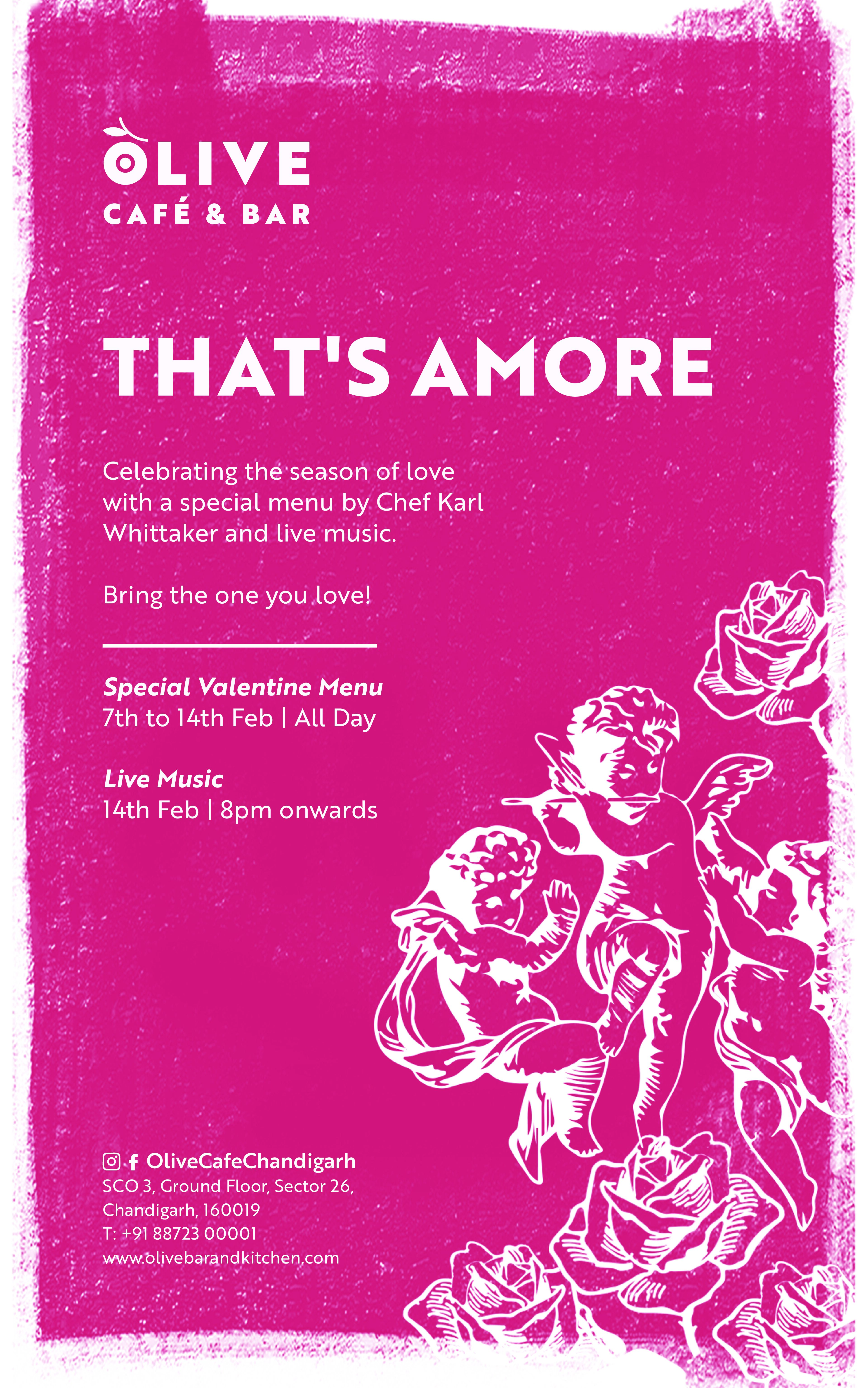 #OliveYou: Celebrating Love at Olive Café & Bar