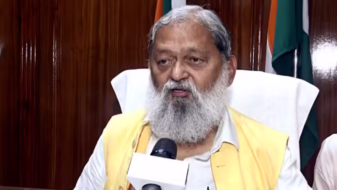 Granting 4% reservation to Muslims in govt works in Karnataka cannot be justified-Anil Vij Granting 4% reservation to Muslims in govt works in Karnataka cannot be justified-AnilVij