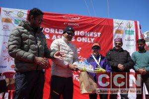 Defence Forces Shine at the World’s Highest and Asia’s Only Snow Marathon