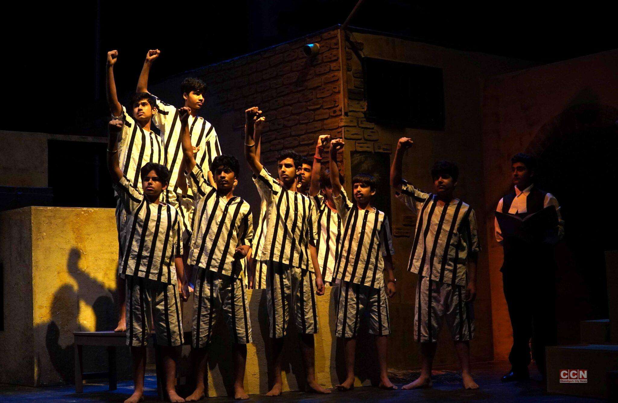 Junoon Inquilaab Vivek High School, Mohali’s Annual Production: Students stage play ...