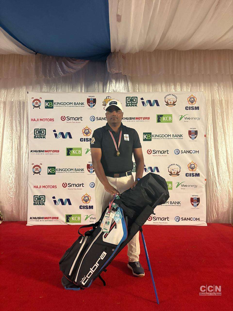 Panchkula’s Lt Col Varoon Parmar Brings International Acclaim in Golf ...