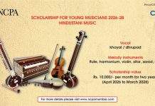 NCPA Announces the Citi Scholarship for Young Musicians 2026–28 (Hindustani Music) NCPA Announces the Citi Scholarship for Young Musicians 2026–28 (Hindustani Music)