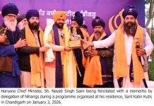 Nihang Singhs have always upheld the defence of faith, nation and humanity- CM Nihang Singhs have always upheld the defence of faith, nation and humanity- CM