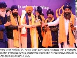 Nihang Singhs have always upheld the defence of faith, nation and humanity- CM Nihang Singhs have always upheld the defence of faith, nation and humanity- CM