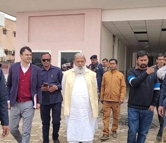 VIJ- Inspects Fire Brigade Building Constructed at a Cost of Crores VIJ- Inspects Fire Brigade Building Constructed at a Cost of Crores