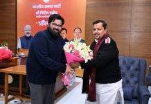 Rajya Sabha MP Shri Kartikeya Sharma meets Shri Nitin Nabin in New Delhi Rajya Sabha MP Kartikeya Sharma meets Nitin Nabin in New Delhi