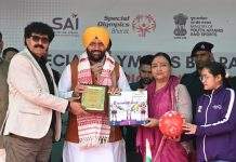 CM attends inauguration of National Athletics Championship in Rohtak CM attends inauguration of National Athletics Championship in Rohtak