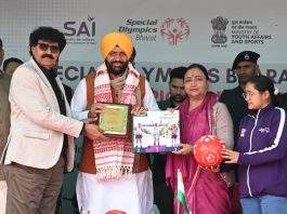 CM attends inauguration of National Athletics Championship in Rohtak